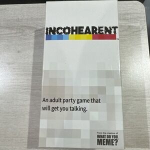 INCOHEARENT Card Game Adult Party Game 100% COMPLETE With Manual‎